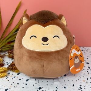 NEW Squishmallows Wade The Werewolf Brown Halloween Plush Stuffed Animal Sz 7”